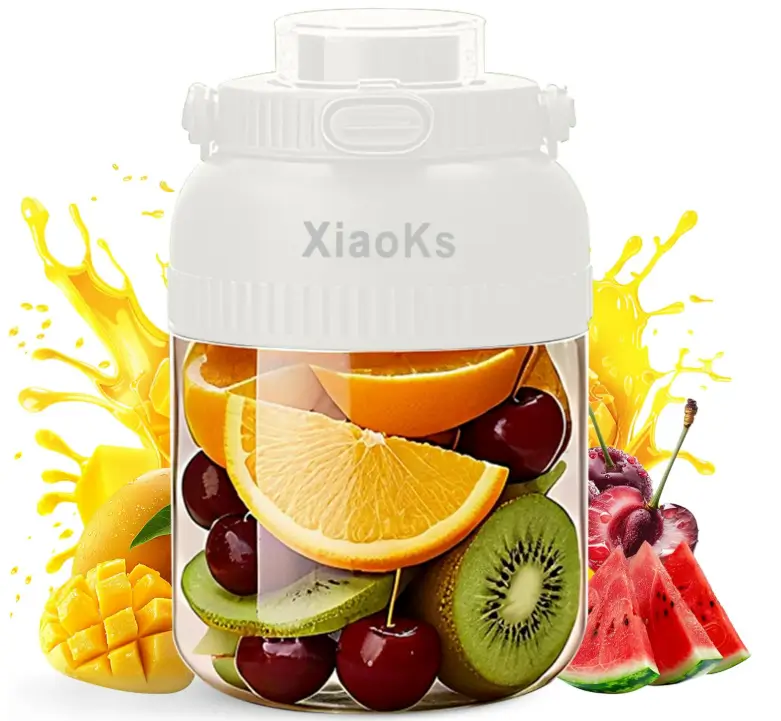 Portable Blender Personal Blenders for Shakes&Smoothies with 43oz (White)